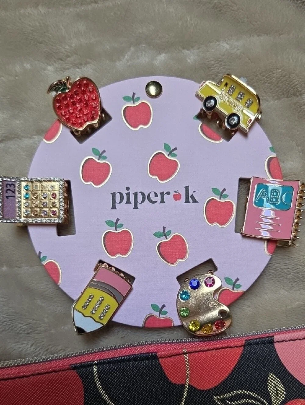 Best Teacher Ever Pouch And Teacher Inspired Clips